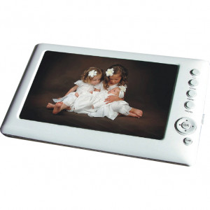 Sungale 7inch LCD eReader and Digital Album CD706A, Built-in Lithium Battery and Speakers.