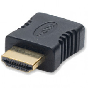 Syba HDMI Male to HDMI Female Adapter, RoHS Compliant, Model: CL-ADA31014