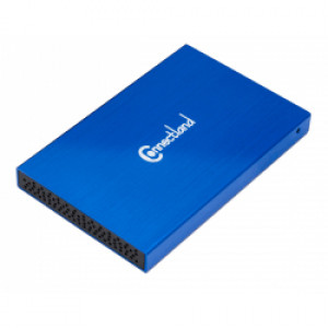 Syba Aluminium USB3.0 External Enclosure (Brush Finish Blue) for 2.5in SATA III Hard Disk and SSDs