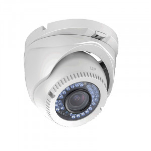 LTS CMHT1023-Z Platinum 2.1MP HD-TVI Turret Camera, 1/2.7in CMOS Sensor, 2.8-12mm Varifocal Motorized Lens, IP66 Weather Proof