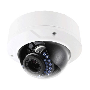 LTS CMIP7223W-S Platinum 2.1MP Network Vandalproof Dome Camera, 1/2.8in Progressive Scan CMOS Sensor, 2.8-12mm Varifocal Lens