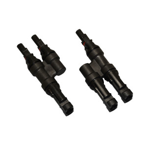 Renogy CNCT-MC4Y MC4 Branch Connectors Pair MMF+FFM.