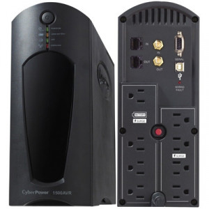 CyberPower AVR Series Tower UPS System, 900VA / 560W, RoHS