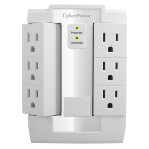 CyberPower CSB600WS 6x Swivel Outlets Surge Protector