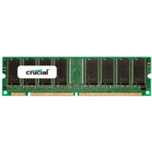 Crucial 1GB 133MHz (PC133) 168-pin SDRAM Memory, ECC, Registered, CL3, 3.3V, P/N: CT128M72S4R75.