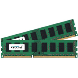 Crucial 4GB (2GBx2) DDR3 1066 (PC3-8500) 240-Pin Dual Channel Kit Server Memory