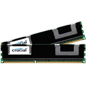 Crucial 32GB (16GBx2) DDR3 1066MHz (PC3-8500) 240-Pin Dual Channel Server Memory