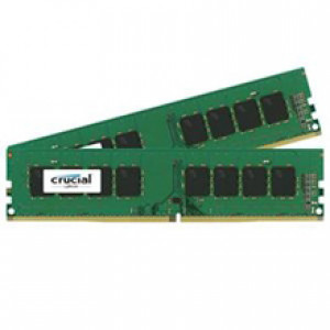 Crucial 16GB (8GBx2) 288-Pin DDR4 2133 (PC4-17000) Dual Channel Desktop Memory