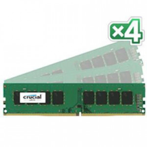 Crucial CT4K8G4DFD8213 32GB (8GBx4) 288-Pin DDR4 2133 (PC4-17000) Quad Channel Desktop Memory