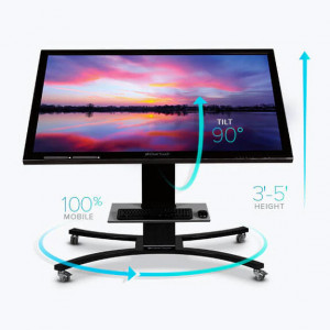 Clear Touch CTI-STAND-CONM Convertible Mobile Stand