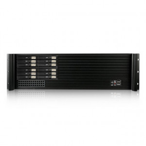 iStarUSA D-313SE-MATX-2B126SA 3U Compact Hotswap 2.5in HDD Rackmount Chassis