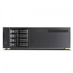 iStarUSA D-340HN-DT 3U Compact 4x3.5in Bay Trayless Hotswap microATX Desktop Chassis