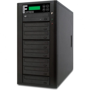 *$70 Instant Rebate* Black ILY Spartan Fortress 7-Target DVD/CD SATA Duplicator D07-SSPDLPRO, 250GB 