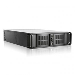 Black iStarUSA 3U High Performance Rackmount Chassis D-300L