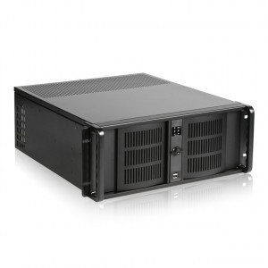 Black iStarUSA D-400-6 4U Compact Stylish Rackmount Chassis