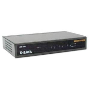 D-Link Unmanaged 8-Port 10/100Mbps Fast Ethernet Switch