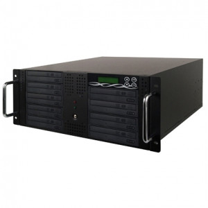 Black ILY Spartan 9 Target CD / DVD 5U Rackmount Duplicator Case D09ATRKBNRPIHU