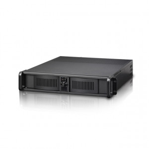 Black iStarUSA 2U Long Depth Rackmount Chassis D-200L