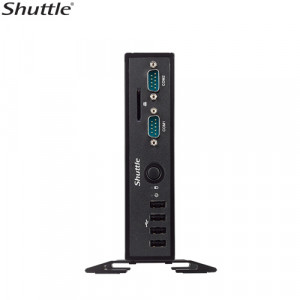 Shuttle DS57U Slim PC Barebone System, Intel Celeron 3205U Dual Core CPU, Dual Channel DDR3L 1600, S