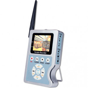 Portable Wireless MPEG4 DVR + 2.4 Wireless Video & Audio Transmitter Kit, Model: DVR007