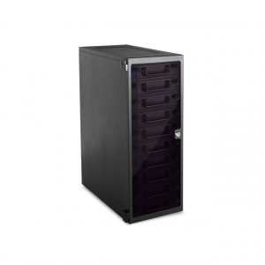 iStarUSA EAGE1040TG-PM 10-bay 3.5in SATA III eSATA-Port Multiplier Hotswap Tower.