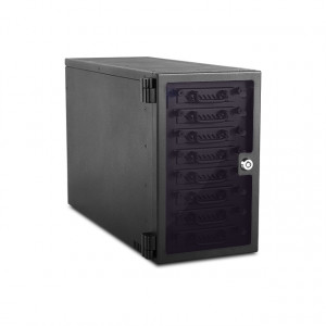 iStarUSA EAGE8402TG-2MS 8-bay 2.5in SAS/SATA III miniSAS Hotswap Tower.