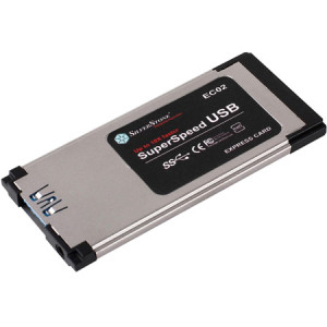 SilverStone USB 3.0 Slim ExpressCard/34 Card Adapter SST-EC02
