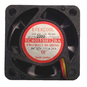 Evercool EC4015SH12BA 3-Pin High Speed Fan