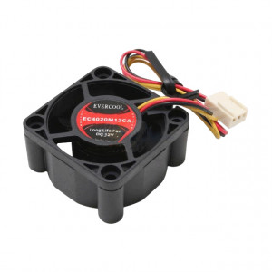 Evercool EC4020M12CA 40mm 12V 3-pin Ball Bearing DC Fan