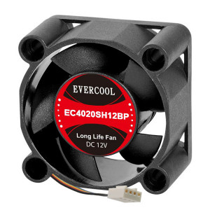 Evercool EC4020SH12BP 4-Pin PWM Fan