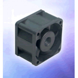 Black EverCool 40mm Fan, 12000RPM, 18.94CFM, 3-Pin,  Model: EC4028HH12BA