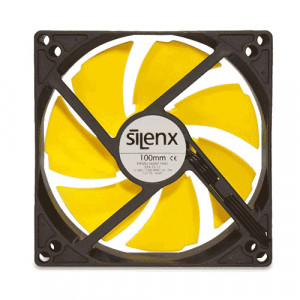 SilenX Effizio Silent 100mm Computer Case Fan EFX-10-12