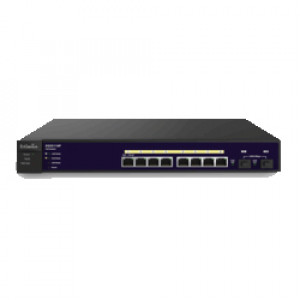 EnGenius 8-Port Gigabit PoE+ Management Smart Switch with 2 Gigabit SFP