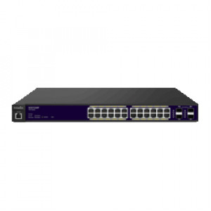 EnGenius 24-Port Gigabit PoE+ L2 Managed Switch with 4 Dual-Speed SFP