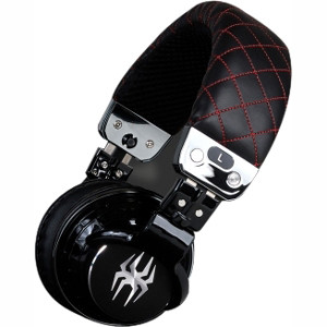 Black Spider PowerForce Audiophile Headphone, Model: E-HEPH-BK01.