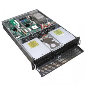 Dynapower Heavy Duty Steel EATX 2U Rackmount Case EJ-2U657-C