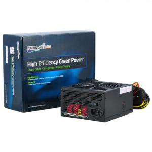 Dynapower 80+ High Efficiency 550W ATX12V / EPS12V Computer Power Supply EJ-550A80-B