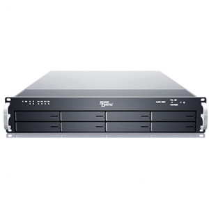 Sans Digital EliteNAS EN208L+BXE 2U 8-Bay Intel Xeon Hardware RAID 6 NAS + iSCSI Rackmount Server