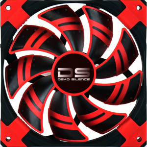 AeroCool DS Dead Silence DS-120mm Red Computer Case Fan EN26369