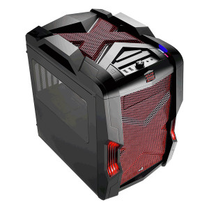 Aerocool Strike-X Gaming Cube Case EN52780 (Black/Red)