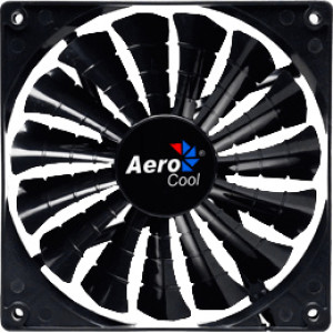 Aerocool Shark Black Edition 140mm Fluid Dynamic Bearing Case Fan EN55451