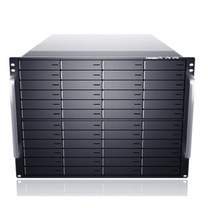 Sans Digital EliteNAS EN850W+BXE 8U 48 Bay Windows Storage Server 2008 NAS + iSCSI Hardware RAID 60 Rackmount Server