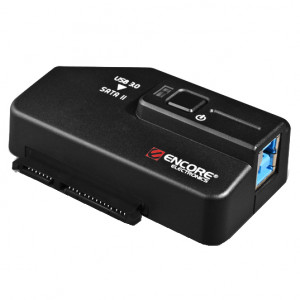 Encore USB 3.0 to SATA II Adapter, up to 5 Gbps, Model: ENXUS