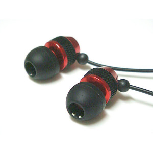 Red Rocksoul ER 101 3.5mm Isolating Stereo Earphone for iPod/iPhone/MP3/PC