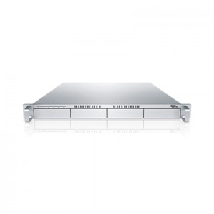 Silver Sans Digital EliteRAID ER104CT 1U 4 Bay SATA to USB 2.0 / eSATA / 1394a / 1394b RAID 0/1/1+0/