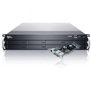 Black Sans Digital EliteSTOR ES208X6+BHA 2U 8 Bay Storage Rackmount for 3.5in SAS / SATA HDDs, w/ PC