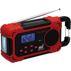 Spectra First Alert AM/FM Weather Band Radio, with Weather Alert, USB Port, Headphone Jack, Built-in