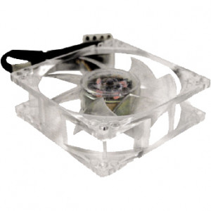 Masscool 80mm Clear Crystal Case Fan