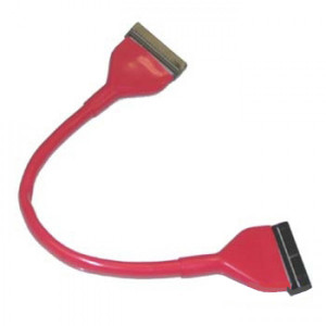 Red Single Device Rounded Floppy Cable