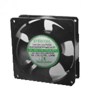 Evercool AC 110V 120mm Aluminum Fan, 2700/3000 RPM, 80/105 CFM, 42/47 dBA